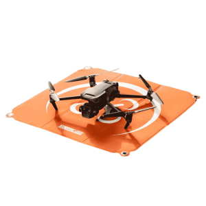 55cm Foldable Drone Landing Pad | Double-Sided Leather Design for DJI Mavic Mini, Air, Phantom, and More