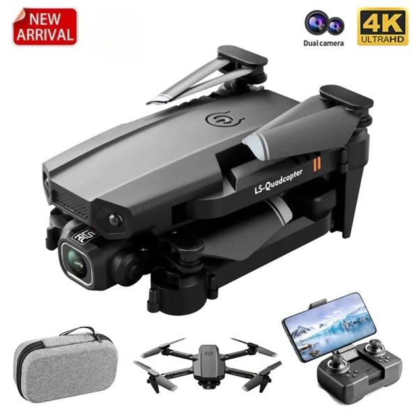 2024 XT6 Mini Drone 4K & 1080P HD Camera, WiFi FPV, Altitude Hold, Foldable Design, RC Quadcopter for Kids & Beginners | Great Gift Idea - Image 2