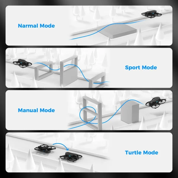 BETAFPV Aquila16 FPV Kit | ELRS 2.4G LiteRadio 2 SE, VR03 FPV Goggles, 25-350mW VTX, 1102 18000KV Racing Quadcopter Drone - Image 6