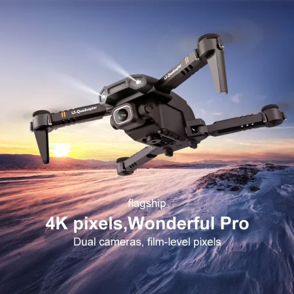 2024 XT6 Mini Drone 4K & 1080P HD Camera, WiFi FPV, Altitude Hold, Foldable Design, RC Quadcopter for Kids & Beginners | Great Gift Idea - Image 3