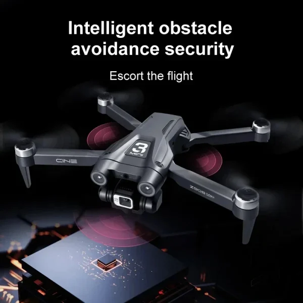 Z908 Pro Max Drone | GPS, 8K Dual Camera, Brushless Motor, Optical Flow, 9000M Range, Foldable Quadcopter with Obstacle Avoidance - Image 6