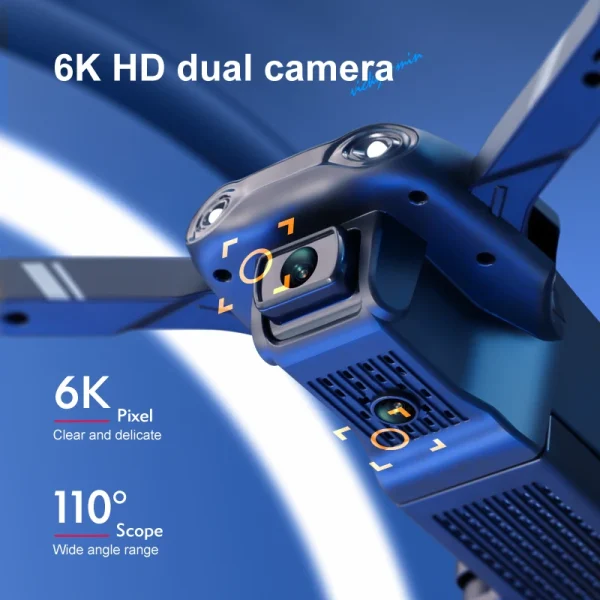 NEW V13 Mini Drone | 4K HD Professional, 1080P Dual Camera, WiFi FPV, Foldable RC Quadcopter for Gifting and Fun - Image 3